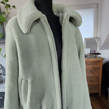 Flauschige Jacke
