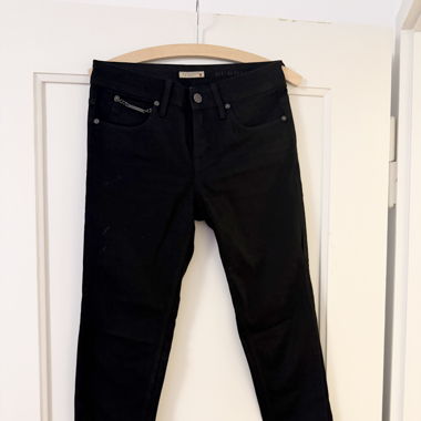 Burberry Designer Jeans schwarz