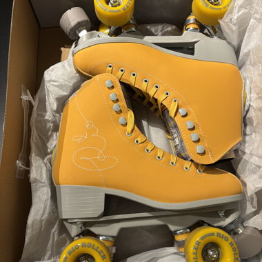 Patins à roulettes Rio Roller/Skates jaunes
