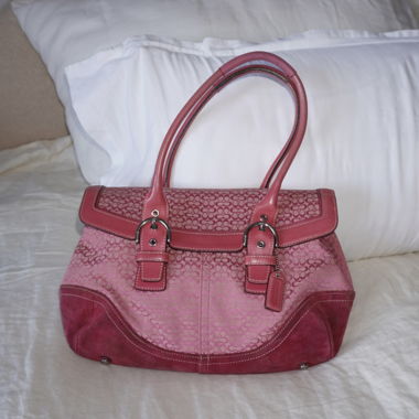 Coach monogram purse