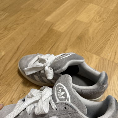 Adidas Campus – Grau/Weiss