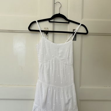 Weisses Sommerkleid