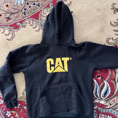 Kuschliger Hoodie CAT Gr. S