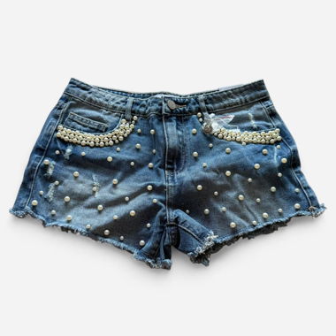 Pearl Denim Shorts 