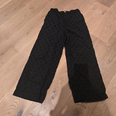 Pantalon avec broderie ajourée