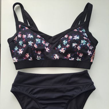 Bikini à motif floral