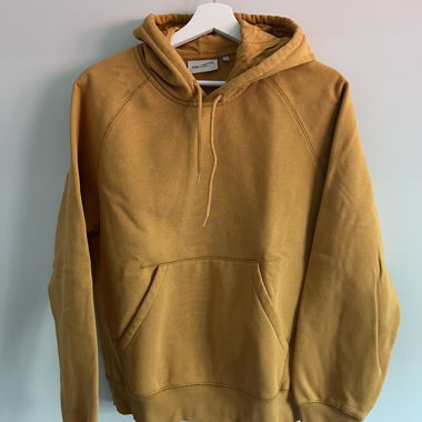Hoodie Carhartt jaune moutarde Gr. S