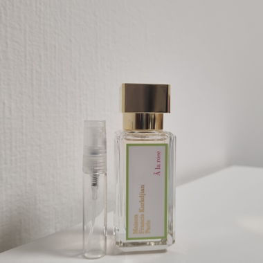 Kurkdjian À la rose, confezionamento 5 ml