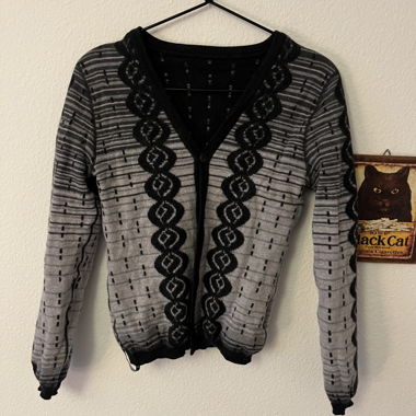 wool cardigan