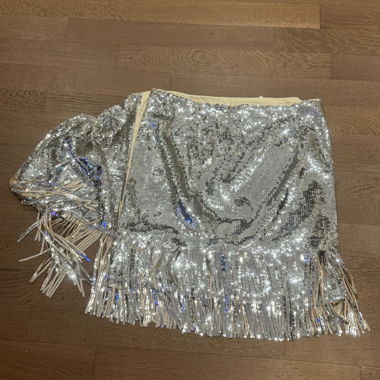 Silver Shine Skirt