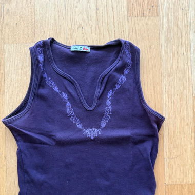 Débardeur violet 