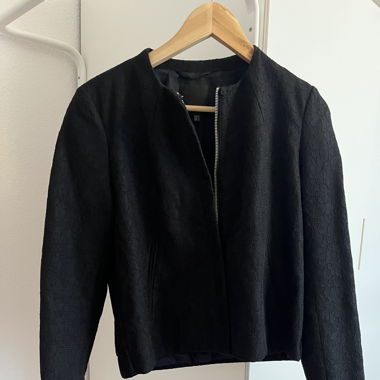 Blazer mit Spitzenoptik