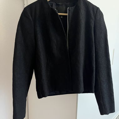 Blazer mit Spitzenoptik