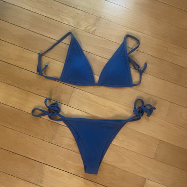 Set bikini TJ Swim blu Tagl. S
