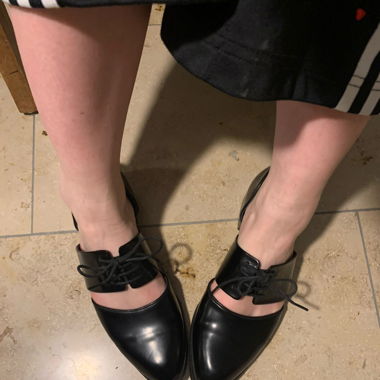 halboffener Designer Schuhe