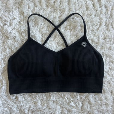 Brassière de sport noire