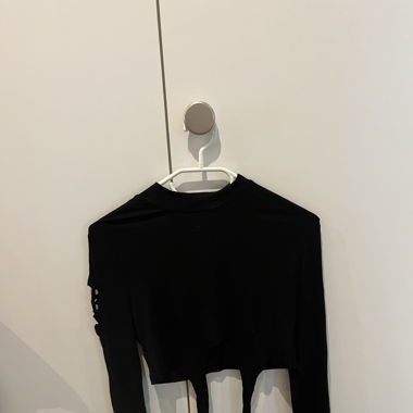 Schwarzes top