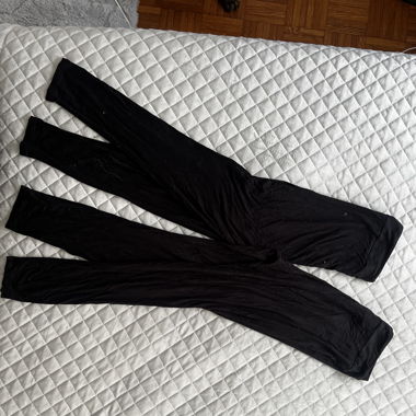 2 leggings noirs