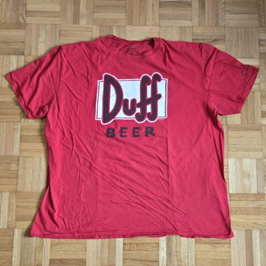 Red Duff Beer Simpsons T-Shirt