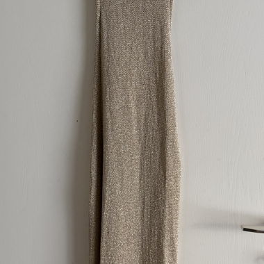 Long Sparkly Knit Dress