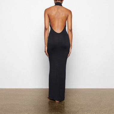 Skims low back halter dress 
