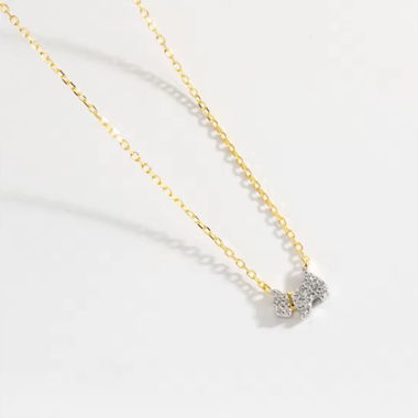 Halskette Luxus 925 Sterling Silber KalbS Überzug 