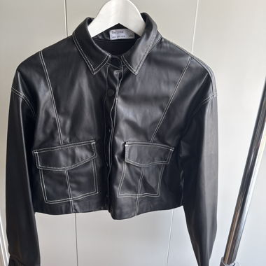 Lederjacke