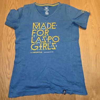 T-shirt da arrampicata La Sportiva blu