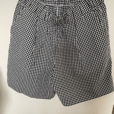 Checked shorts