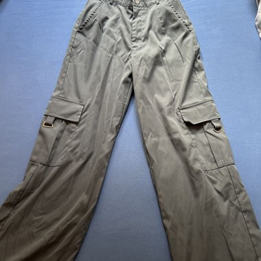 Pantalons cargo avec taille élastiquée
