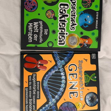 Libri di saggistica per bambini Super-intelligenti: Geni & Batteri
