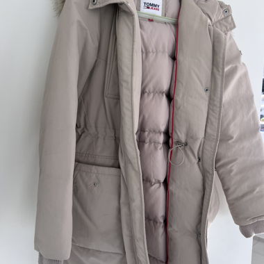Tommy Jeans winter parka beige M