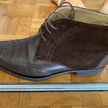 Vas Budapest handgenäht 43.5