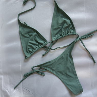 Brazilian Bikini Salbei Grün