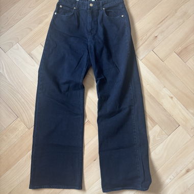 Jean ample bleu foncé