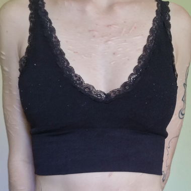 Black Lace Top