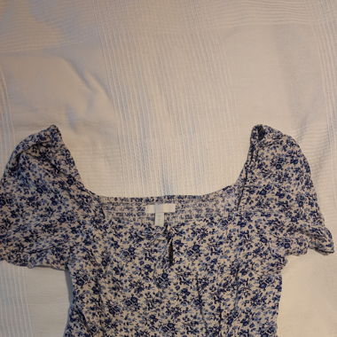 Süsse Blümchen-Bluse (Grösse M)