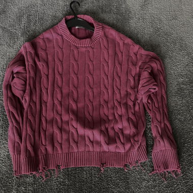 Red Scuffers sweater
