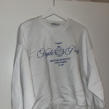 Stradivarius Sweatshirt weiss