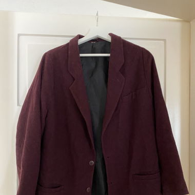 Vintage Blazer Burgundrot