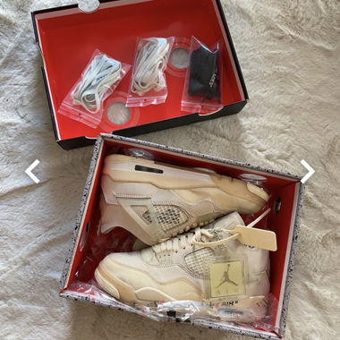 Off-White Air Jordan 4 « SAIL »