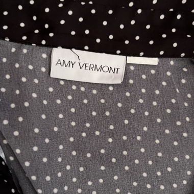 Amy Vermont Bluse gemustert