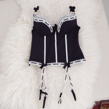 Y2k corset with bows