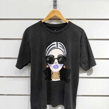 Damen TShirt Chilli Girl Collection in schwarz M/L