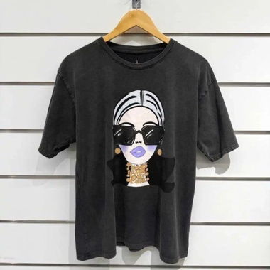 Damen TShirt Chilli Girl Collection in schwarz M/L