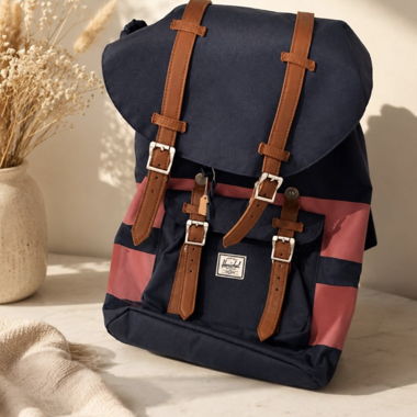Sac à dos Herschel bleu-rose