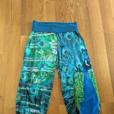 Jersey Schlupfhose Pfau, Gr. 40