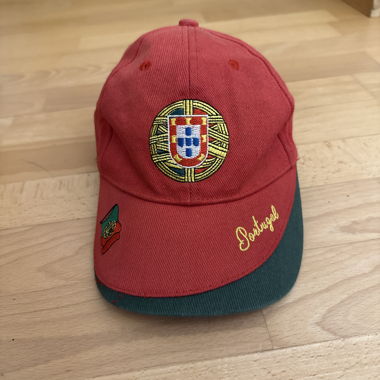 Rote Portugal Baseballkappe