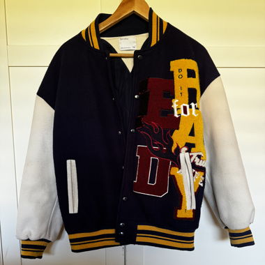 Veste imitation vintage Bershka 