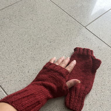 Handarbeit Damen Handschuhe 16
